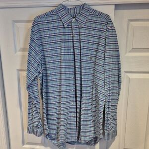 Like New Ralph Lauren Multicolor Plaid Button Down Shirt, XLT